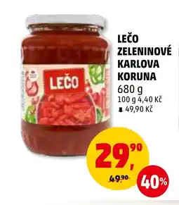 Penny Market LEČO ZELENINOVÉ KARLOVA KORUNA nabídka