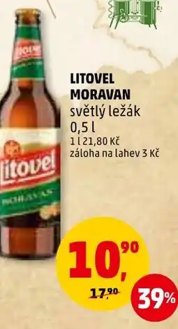 Penny Market LITOVEL MORAVAN 0.5L nabídka