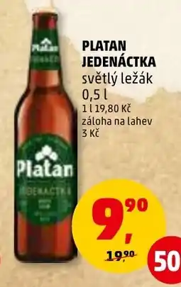 Penny Market PLATAN JEDENÁCTKA 0.5L nabídka