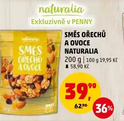 Penny Market SMĚS OŘECHŮ A OVOCE NATURALIA nabídka