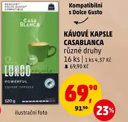 Penny Market KÁVOVÉ KAPSLE CASABLANCA nabídka
