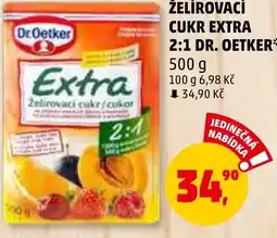 Penny Market ŽELÍROVACÍ CUKR EXTRA 2:1 DR. OETKER nabídka