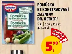 Penny Market POMŮCKA KE KONZERVOVÁNÍ ZELENINY DR. OETKER nabídka