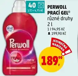 Penny Market PERWOLL PRACÍ GEL nabídka