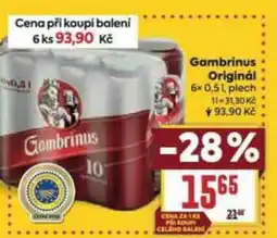 Billa Gambrinus Originál nabídka