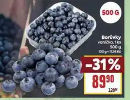Billa Borůvky nabídka