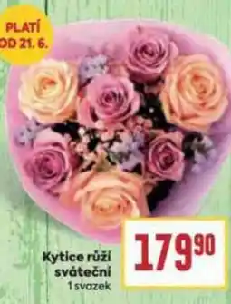 Billa Kytice růži sváteční nabídka