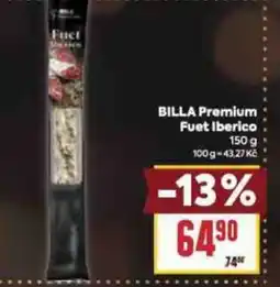 Billa BILLA Premium Fuet Iberico nabídka
