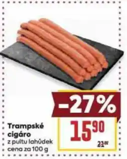 Billa Trampské cigáro nabídka
