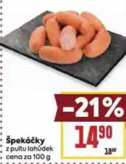 Billa Špekáčky nabídka