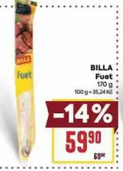 Billa BILLA Fuet nabídka