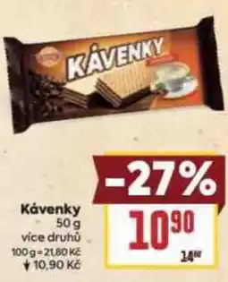 Billa Kávenky nabídka
