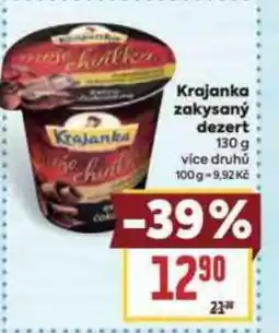 Billa Krajanka zakysaný dezert nabídka