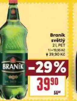 Billa Branik světlý 2L nabídka