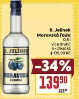 Billa R. Jelinek Moravská řada 0.5L nabídka