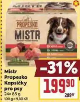 Mistr Propesko Kapsičky pro psy