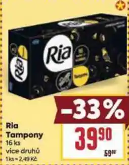 Billa Ria Tampony nabídka