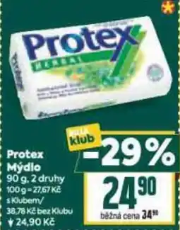 Billa Protex Mýdlo nabídka