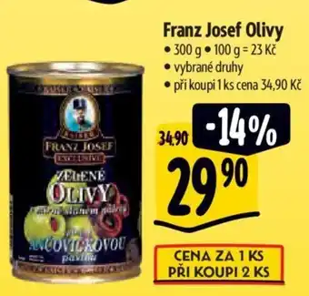 Albert Franz Josef Olivy nabídka