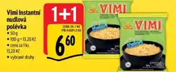 Albert Vimi Instantní nudlová polévka nabídka