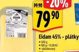 Albert Eidam 45% - plátky nabídka