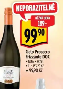 Albert Cielo Prosecco Frizzante DOC 0.75L nabídka