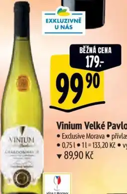 Albert Vinium Velké Pavlovice 0.75L nabídka