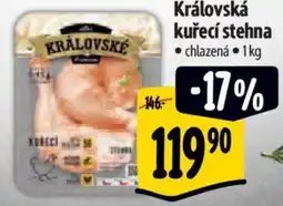 Albert Královská kuřecí stehna nabídka