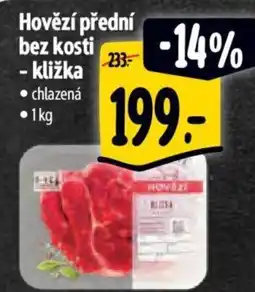 Albert Hovězí přední bez kosti - kližka nabídka