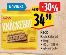 Albert Racio Knäckebrot nabídka