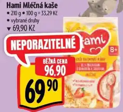 Albert Hami Mléčná kaše nabídka