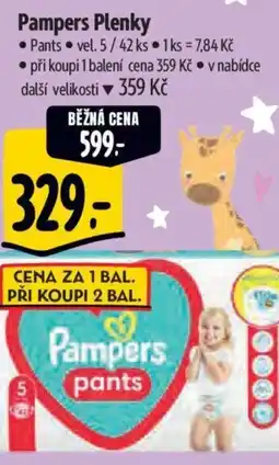 Albert Pampers Plenky nabídka