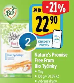 Albert Nature's Promise Free From Bio Tyčinky nabídka