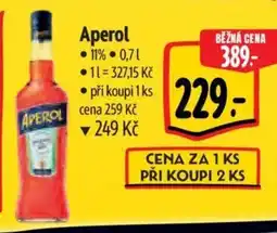 Albert Aperol nabídka
