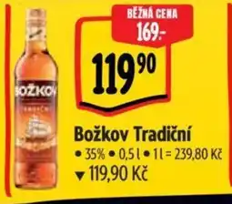 Albert Božkov Tradiční nabídka