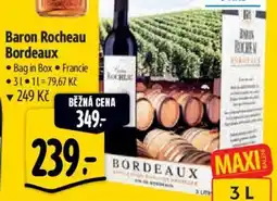 Albert Baron Rocheau Bordeaux nabídka