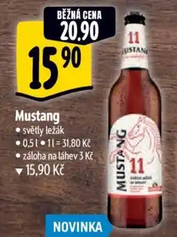 Albert Mustang světly ležák nabídka