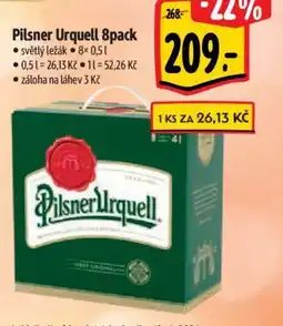 Albert Pilsner Urquell 8pack nabídka