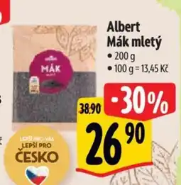 Albert Albert Mák mletý nabídka