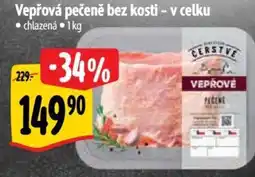 Albert Vepřová pečeně bez kosti - v celku nabídka