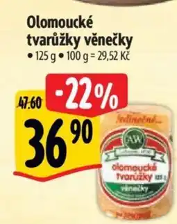 Albert Olomoucké tvarůžky věnečky nabídka