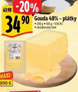 Albert Gouda 48% - plátky nabídka