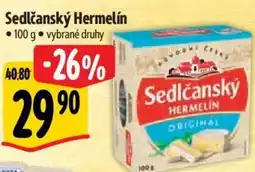 Albert Sedlčanský Hermelín nabídka