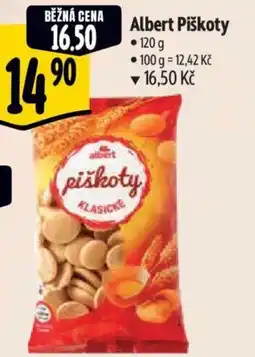 Albert Albert Piškoty nabídka