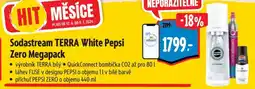 Albert Sodastream TERRA White Pepsi Zero Megapack nabídka