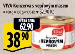 Albert VIVA Konzerva s vepřovým masem nabídka
