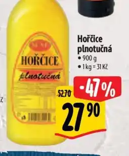 Albert Hořčice plnotučná nabídka