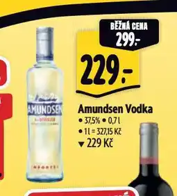 Albert Amundsen vodka nabídka