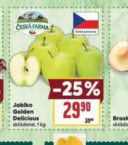 Billa Jablka golden delicious nabídka