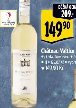 Albert Château Valtice nabídka